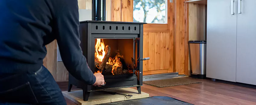 Open Hearth Wood Fireplace Installation in Norwood, OH