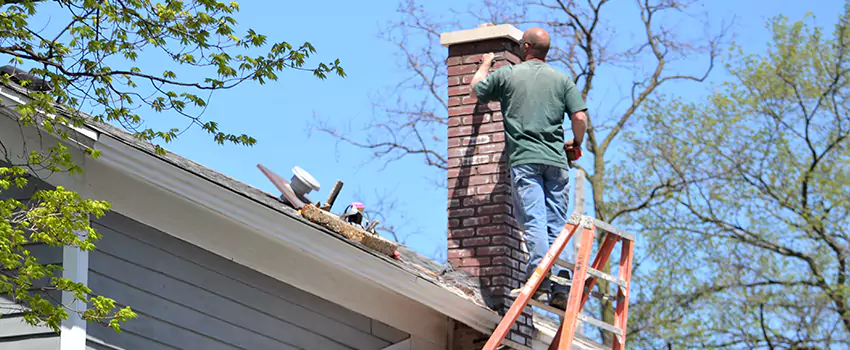 Vinyl and PVC Chimney Flashing Installation in Norwood, OH