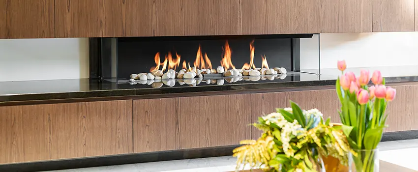 Double-height Fireplace Design Refurbishment in Norwood, Ohio