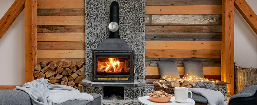 Thelin Hearth Products Direct Vent Gas Stove Fireplace Inspection in Norwood, Ohio
