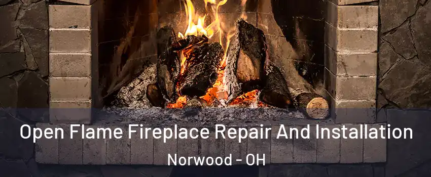  Open Flame Fireplace Repair And Installation Norwood - OH